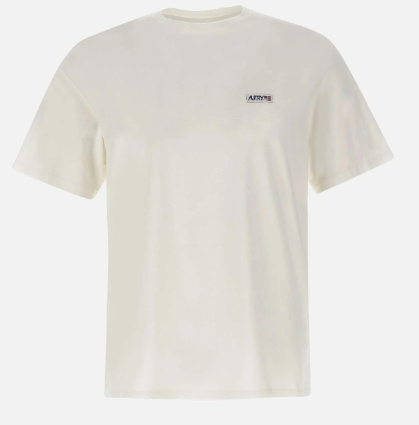 Camiseta Autry algodon blanca